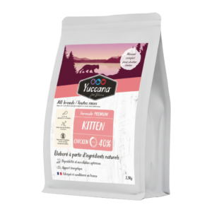 Croquettes Yuccana Kitten – Chaton en croissance